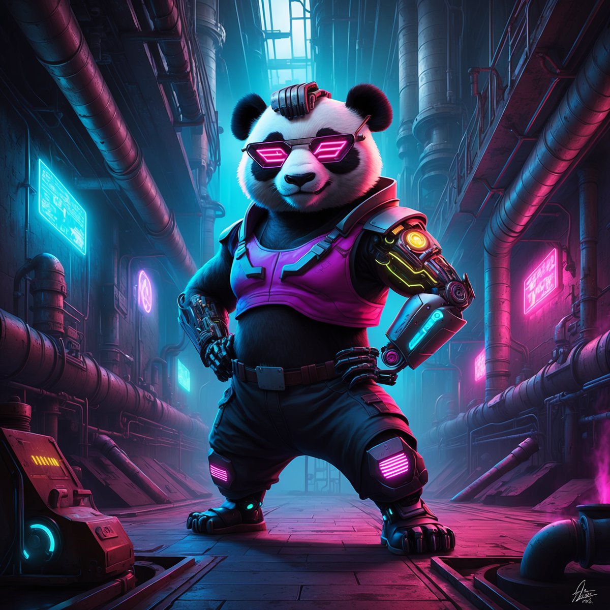 Cyber Panda NFT 2